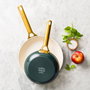 GreenPan Padova Reserve Set de 2 sartenes 20+26cm Verde