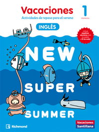 SANTILLANA, NEW SUPER SUMMER 1º PRIMARIA BOOK AUDIO - SANTILLANA