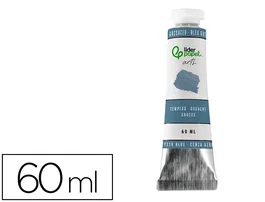 Liderpapel Témpera gouache tubo de aluminio de 60 ml color azul grisáceo