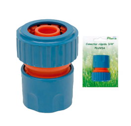 Pluvia Conector Rápido Manguera a Grifo 3/4 Plástico K434