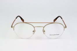 Ermenegildo Zegna EZ5131-32 Gafas de Vista Hombre Dorado Metal