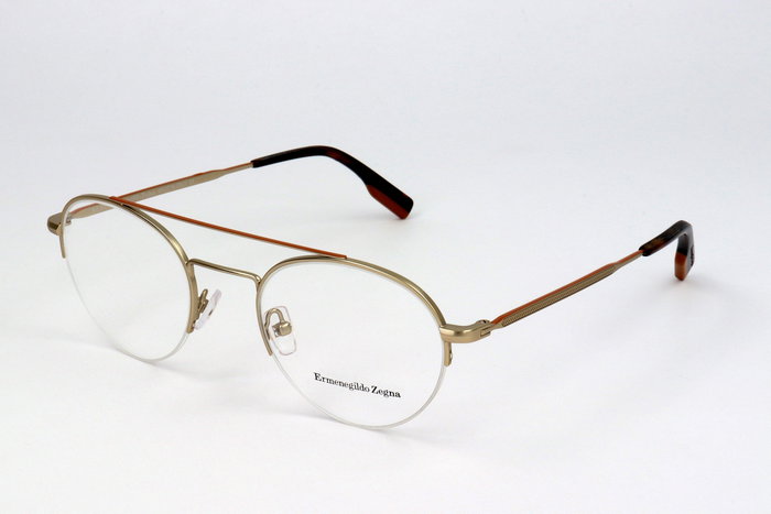 Ermenegildo Zegna EZ5131-32 Gafas de Vista Hombre Dorado Metal