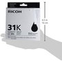 Ricoh Gxe3300n/gxe2600 tinta gel gc-31bk negro