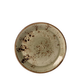 Steelite Plato Llano Coupe, Craft Verde, Vitro Porcelana, 20 cm (Set de 24)