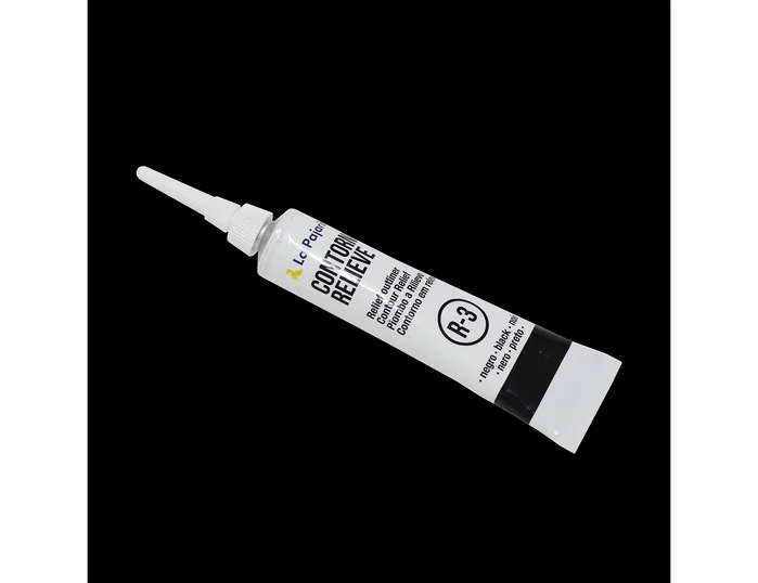 La pajarita Contorno relieve negro r-3 tubo 20 ml La pajarita Contorno relieve negro r-3 tubo 20 ml