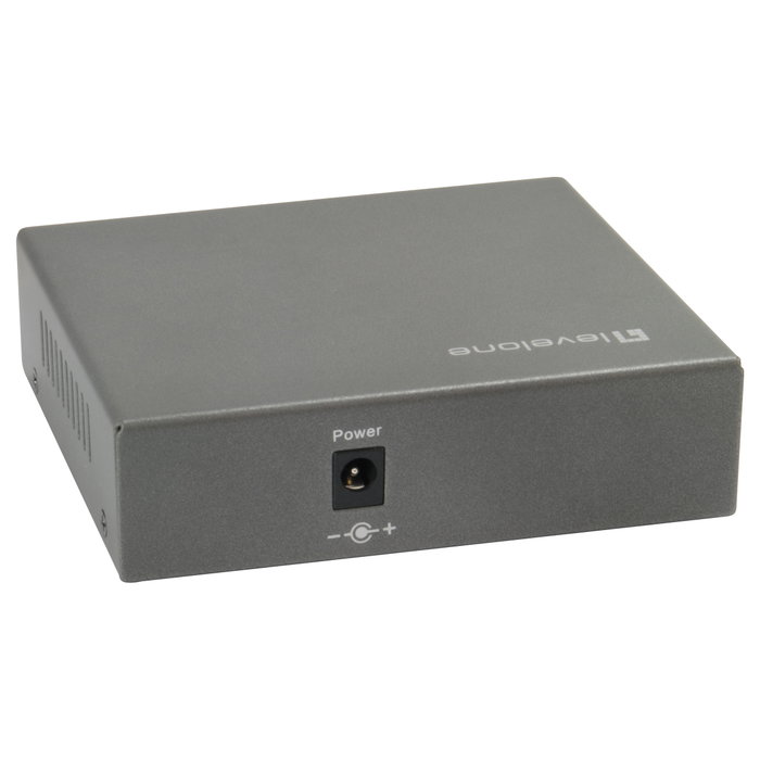 Level One GEP-0523 Switch No Gestionado 5 Puertos Gigabit (4x PoE+ 60W)