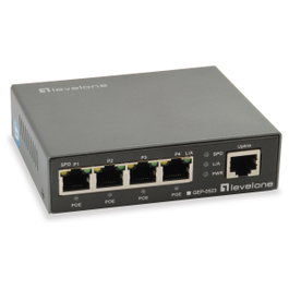 LevelOne GEP-0523 Switch Gigabit PoE de 5 puertos