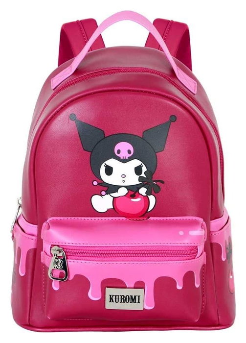 Karactermania Mochila Heady Pequeña Kuromi Cherry Rosa