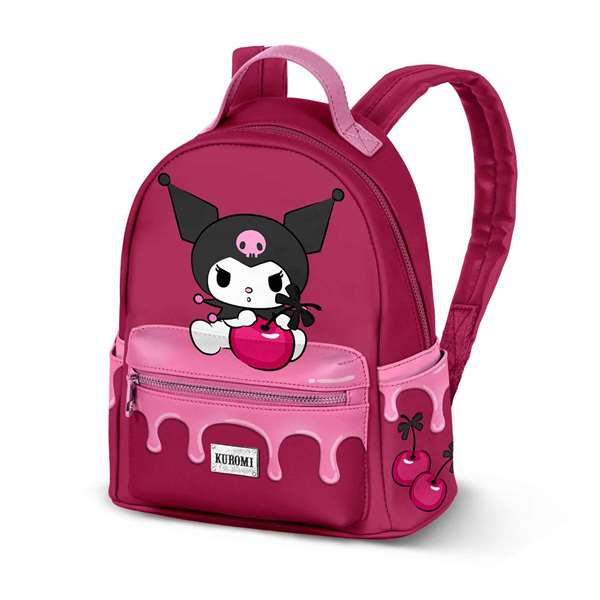 Karactermania Mochila Heady Pequeña Kuromi Cherry Rosa