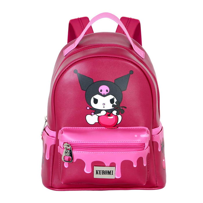 Karactermania Mochila Heady Pequeña Kuromi Cherry Rosa