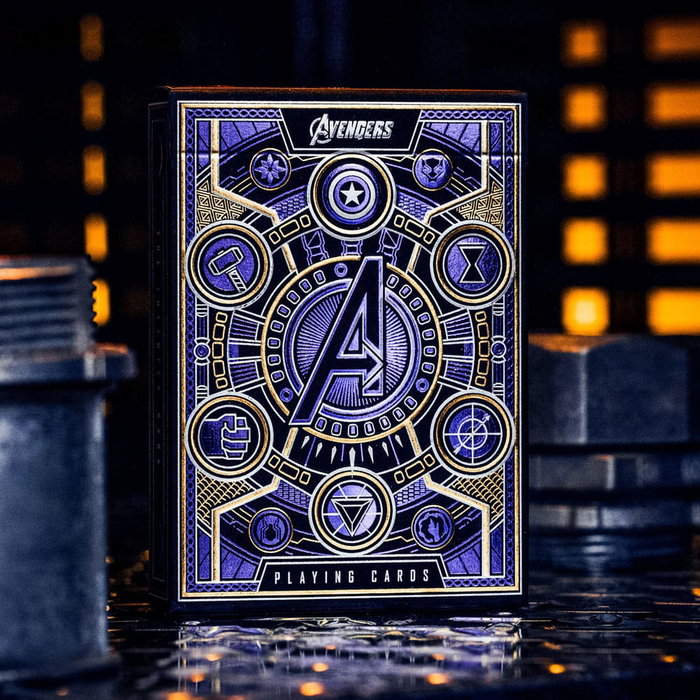 Theory11 Avengers - The Infinity Saga Baraja de cartas Purple Version Theory11 Avengers - The Infinity Saga Baraja de cartas Purple Version