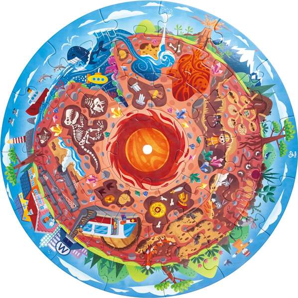 Hape Puzzle Mundo Subterráneo Hape Puzzle Mundo Subterráneo