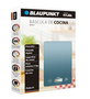 Blaupunkt Báscula de Cocina Digital 5 kg, Pantalla LCD, Superficie de Cristal Templado