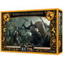 CMON Juego de Mesa Canción de Hielo y Fuego: Guardianes Baratheon - Expansión de Miniaturas, 13 Figuras, 2 Cartas, Bandera de Movimiento, Edición en Español, +14 Años