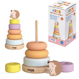 Juego Dohe Educa Anillos Apilables Madera +1 Año