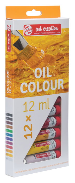 Talens Art Creation Set de Óleo 12 Tubos de 12 ml