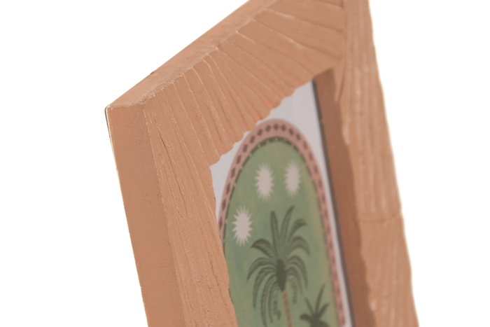 DKD Home Decor Marco de Foto 13x18 Cemento Terracota