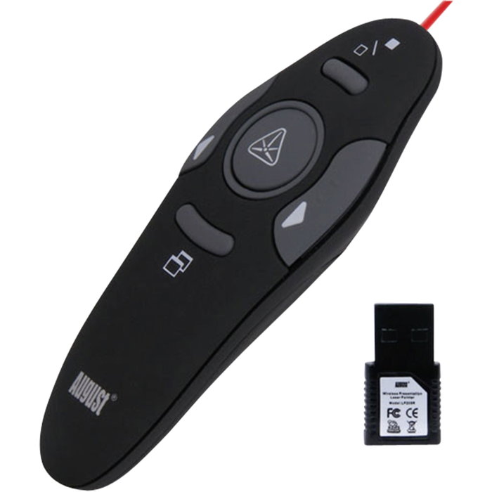 August LP205R Presenter con Laserpointer August LP205R Presenter con Laserpointer