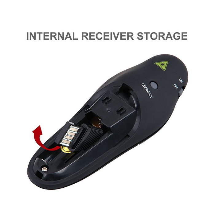 August LP205R Presenter con Laserpointer August LP205R Presenter con Laserpointer