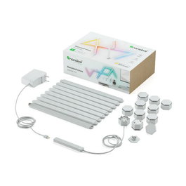 Nanoleaf Lines Starter Kit, 9 Paneles LED Inteligentes para Iluminación de Pared