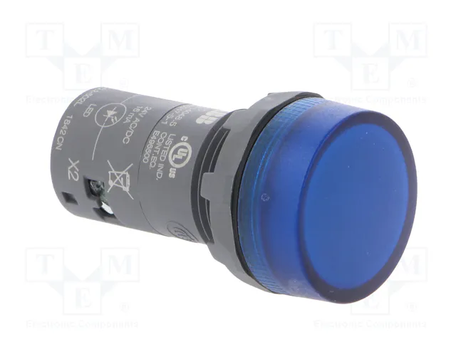 ABB Lámpara de control CL2 LED azul de 22mm