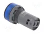 ABB Lámpara de control CL2 LED azul de 22mm