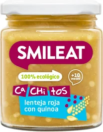 Smileat Tarrito Con Cachitos De Lentejas-Quinoa 230G Eco
