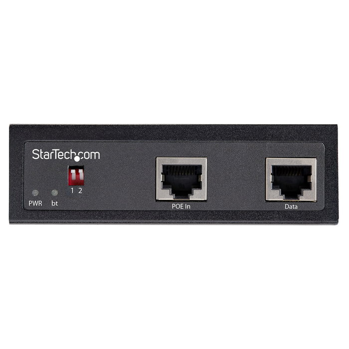 StarTech.com Divisor PoE+++ Industrial Gigabit 90W 802.3bt con Ethernet 10/100/1000 Mbit/s y Rango de Temperatura -40C a +75C