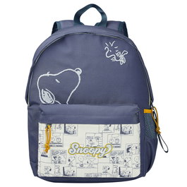 Cyp Brands Mochila Snoopy Peanuts 40cm Adaptable con 2 Compartimentos y Bolsillo Lateral para Botellas
