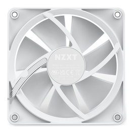 NZXT F120 RGB Ventilador PC 120mm Blanco RF-R12SF-W1 - F-Serie, LED, 500-1800 RPM, 4 Pines