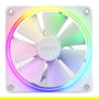 NZXT F120 RGB Ventilador PC 120mm Blanco RF-R12SF-W1 - F-Serie, LED, 500-1800 RPM, 4 Pines