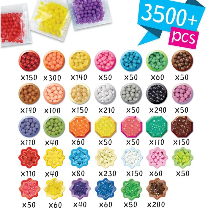 Aquabeads Crea tus Animales Favoritos para Decorar tu Habitación Ensambla Rocía Agua Deja Secar