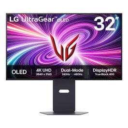 LG 32GX870A-B Monitor Gaming UltraGear OLED 32 pulg 4K UHD 480Hz