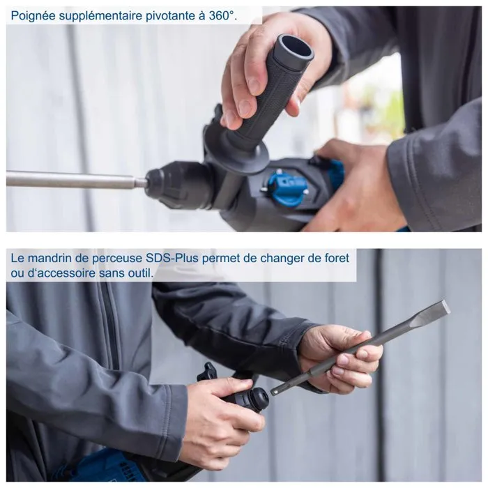 Scheppach Martillo perforador con cable DH2260 - 4046664279747