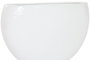DKD Home Decor Set de 5 Maceteros de Aluminio Blanco