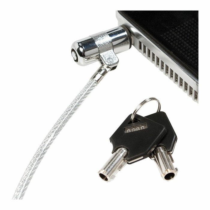 Logilink Cable antirrobo para portátil ultrafino con 2 llaves