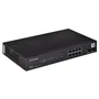 IP-COM Switch L2 Gestionable por Nube, 8 Puertos Gigabit PoE + 2 Puertos SFP, 20 Gbit/s, Montaje Pared/Sobremesa, Color Bronce