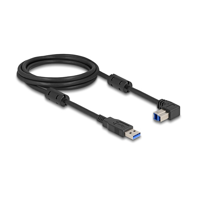 DeLOCK Cable USB Tipo-A a Tipo-B 90° 2 m DeLOCK Cable USB Tipo-A a Tipo-B 90° 2 m