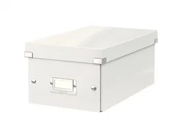 Leitz Click&Store Caja de Almacenamiento para DVDs Blanca 206x147x352 mm