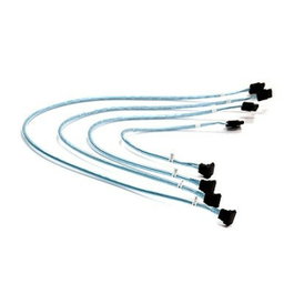 Super Micro CBL-0186L Conjunto de 4 Cables SATA I de 0,56 m