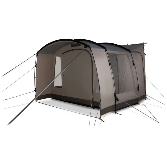 Dometic Toldo con aros y barra transversal central de fibra de vidrio para caravana/autocaravana, altura ajustable 2,30-2,65 m - DOM5056446117906