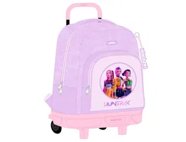 Safta Mochila grande con ruedas compact extraíble K-Pop Demon Hunters Iconic 33x45x22cm