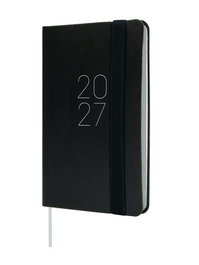 FINOCAM Agenda Anual 2027 Flexi con tapa flexible, negro