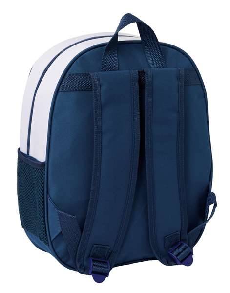 Safta Mochila Guardería 3D Real Madrid 3D 27x33x10 cm