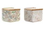 DKD Home Decor Salero Dolomite y Bambú Surtido 750ml