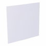 Edm Tapa 175 x 175 mm Blanco Brillante para Extractor 08413 ø10cm