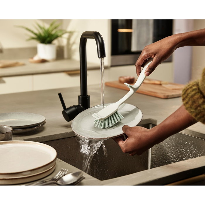 Joseph Joseph Edge Stone Green Cepillo para lavar platos