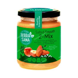 TERRASANA Crema Mix Frutos Secos Avellana-Almend BIO 250g