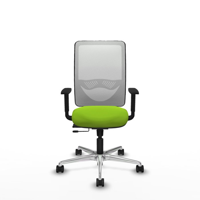 PIQUERAS Y CRESPO Silla de oficina Zulema con mecanismo Sincro/Traslack, Pistacho y Blanco PIQUERAS Y CRESPO Silla de oficina Zulema con mecanismo Sincro/Traslack, Pistacho y Blanco