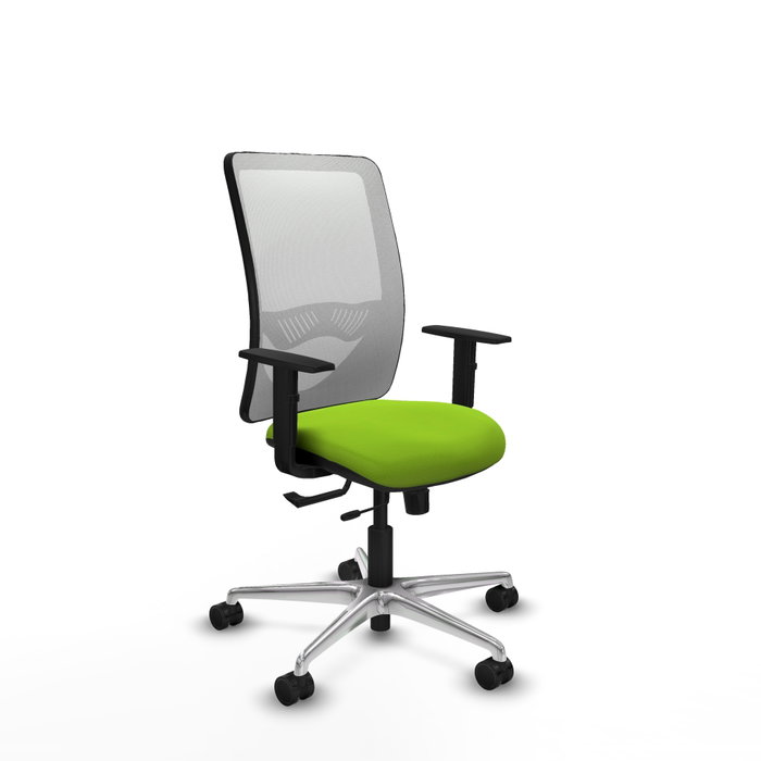 PIQUERAS Y CRESPO Silla de oficina Zulema con mecanismo Sincro/Traslack, Pistacho y Blanco PIQUERAS Y CRESPO Silla de oficina Zulema con mecanismo Sincro/Traslack, Pistacho y Blanco